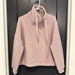 CALIA by Carrie Underwood Soft Cowl Neck Sweater in Light Pink